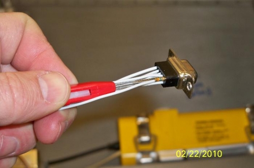 Using the Insertion tool to insert a pin