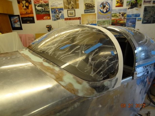 The fairing after everything was removed