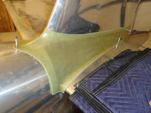 The empennage/fuselage fairing
