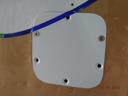 The fuselage access panel
