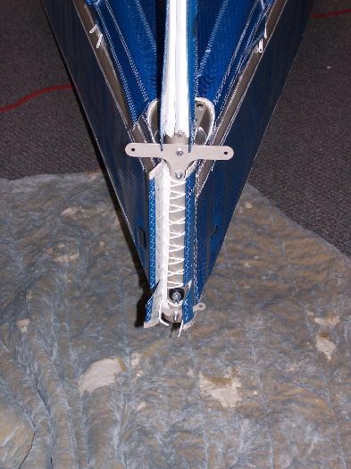 After installing the vertical stabilizer(Should have ventral fin at this point!)
