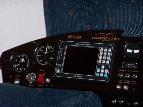 Panel on left side