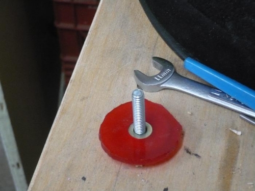 Red washer is piloted