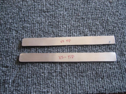 Re-inforcement strips for VS fiberglass tip.