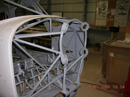 Engine frame