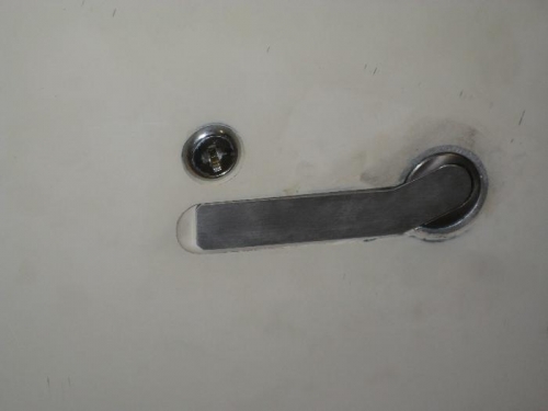 Exterior door handle and lock