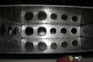 How to access the inside of the VS to rivet the skin to the skeleton