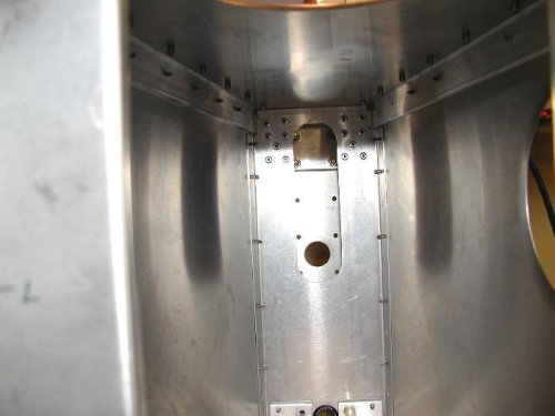 INSIDE VIEW OF TAIL POST