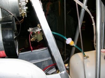 Fuel pump and filter installation