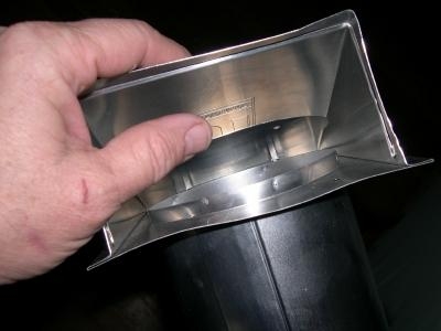 Flapper valve inside heater chamber