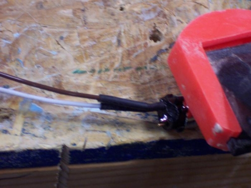 soldering leads to ELT connectors