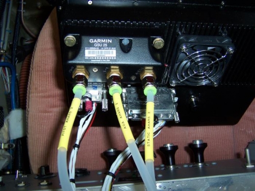 R side; connector view