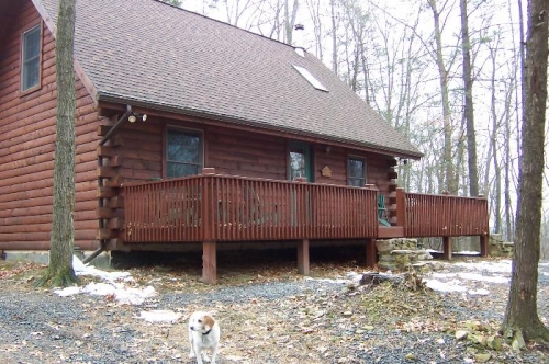 Main cabin on Porter's Ridge