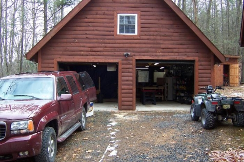 oversize 2 car garage and workshop addition