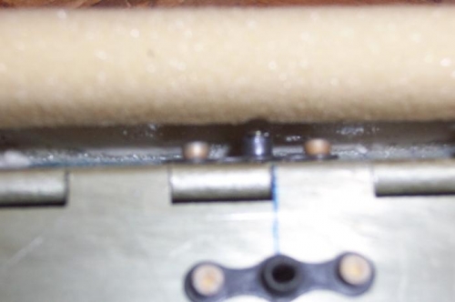 close up of -26; 2 threads exposed through nutplate
