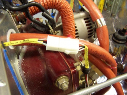 mini molex connection; fuel flow and rpm