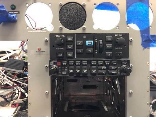 audio panel in for trial fit