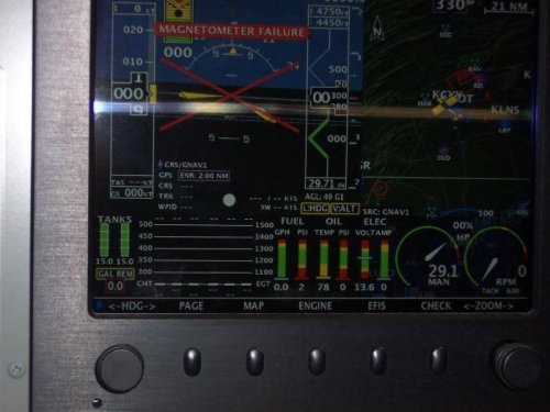 GPS position on MFD...KCXY