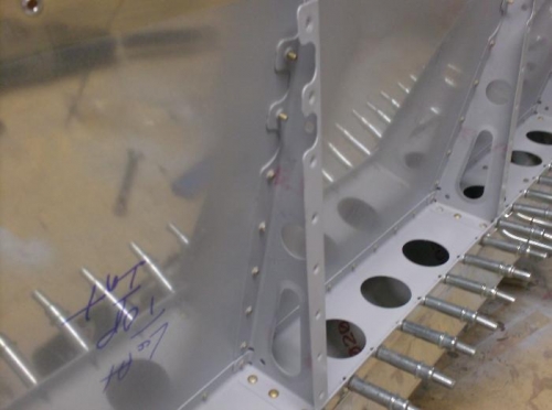 Rivets in-place fro backriveting