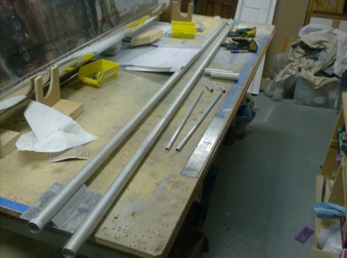 Push rods cut to length