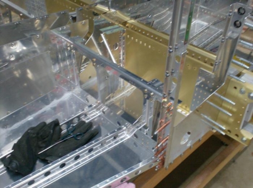 Side channel riveting