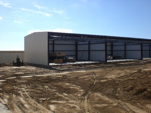 Asphalt and doors still to go