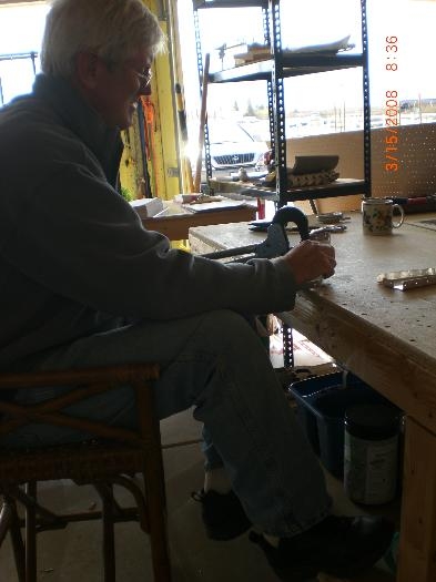 Dimpling another rib