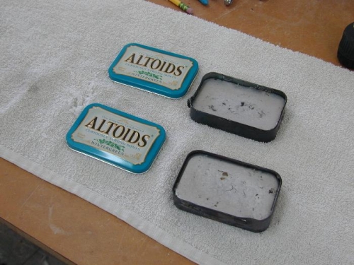 Altoid can casting molds