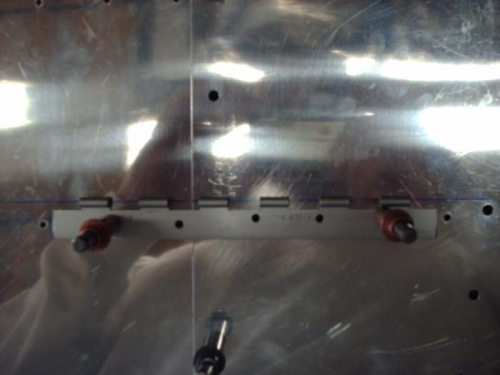 caused holes to be off centerline