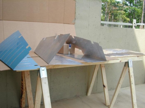 just prior to priming