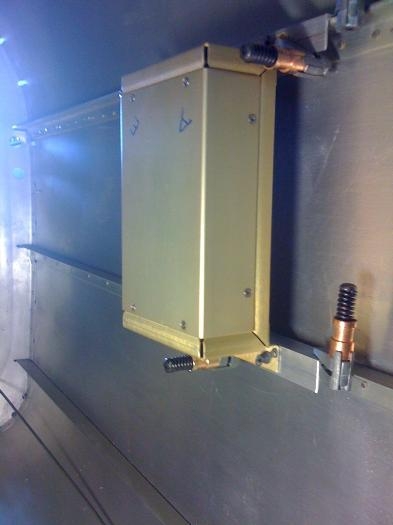 AP controller in bay aft of baggage by