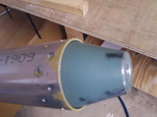 end cap inserted too far