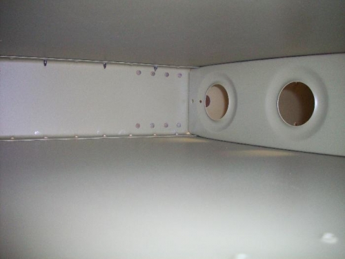 Inside the left-HS looking forward.