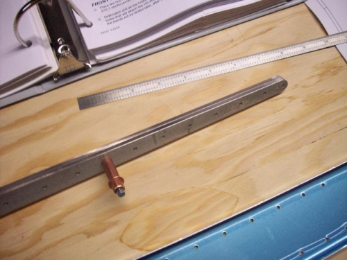 Cleco the HS-609PP's together then radiused the ends