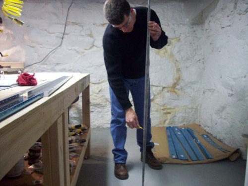 Trying out the deburring tool on HS-609PP