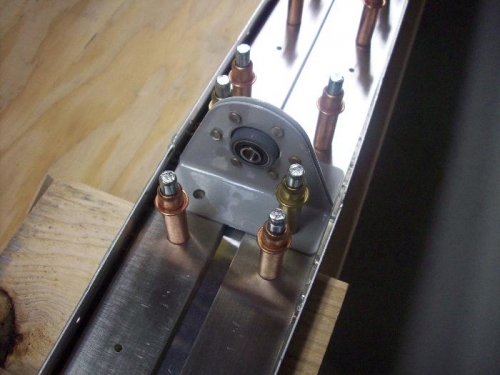 Cleco'd in place for match drilling