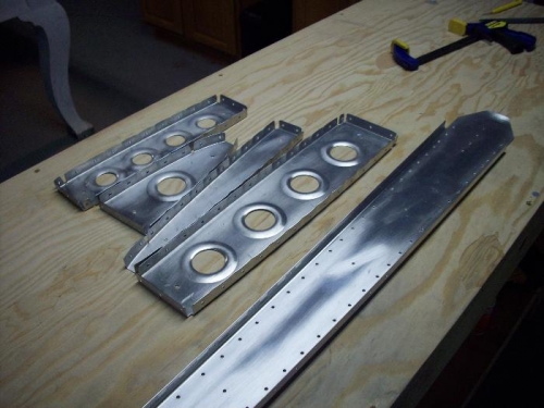 Deburred and dimpled some of the structure.