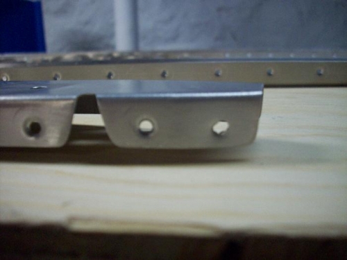 On the very last hole in HS-706, I elongated the hole.