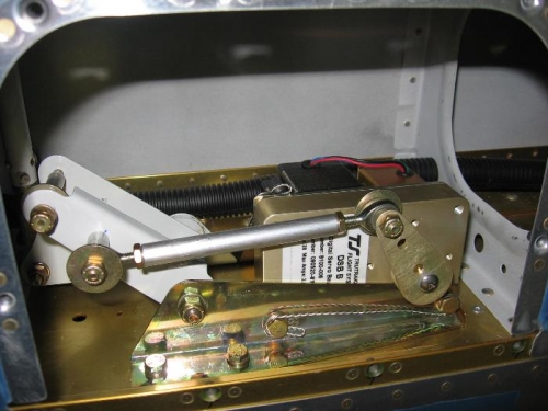 Autopilot roll servo installation completed