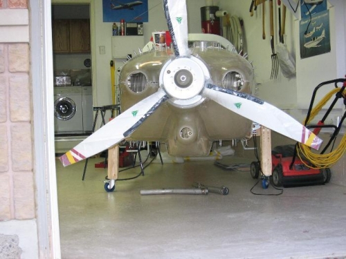 Lower cowling fitted