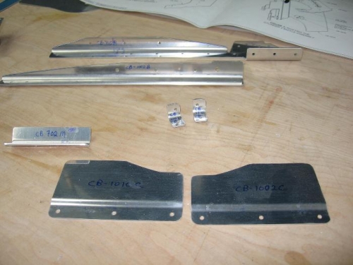 Baffle stiffeners and doublers