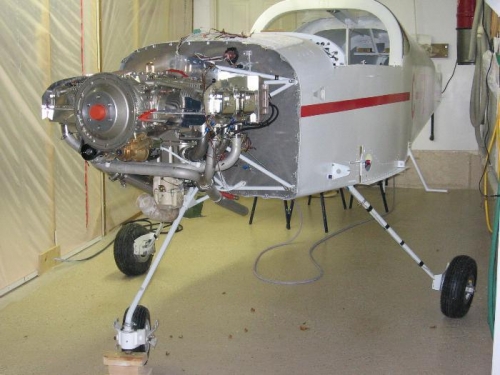 Post paint engine and landing gear reinstallation