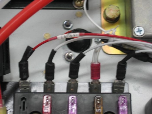 Left EFIS power wired
