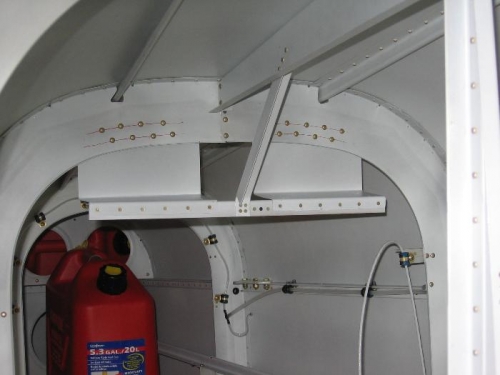 Magnetomter mount riveted on