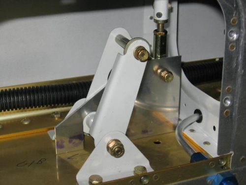 Aileron bellcrack neutral rig board installed