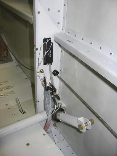 AOA flaps not up switch wired