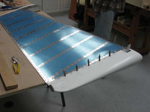 Match drilling lower rudder fairing