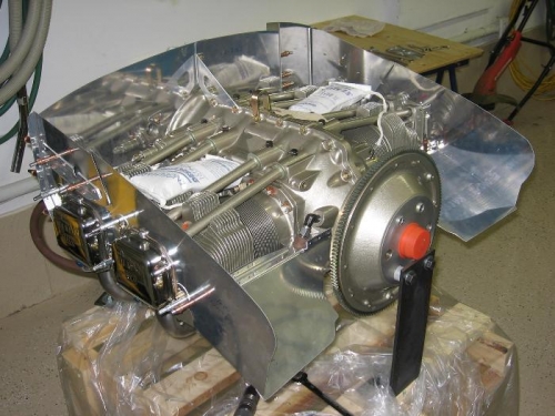 Forward right view with baffles fitted