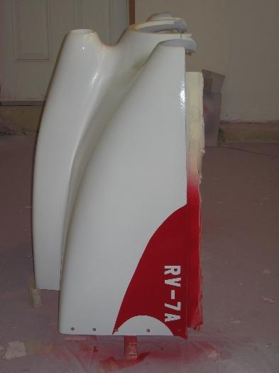 Lower engine cowling accent color painted