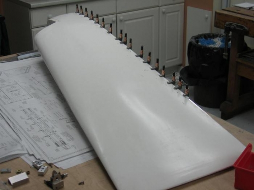 Match drilling anchor nut retainer strips